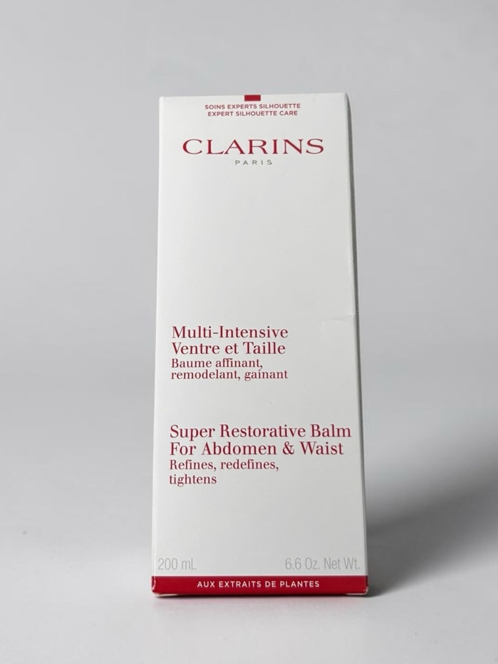 Clarins Super Restorative Balm for Abdomen & Waist Firming Body Cream 6.6 Oz.
